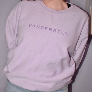 Vanderbilt lilac Crewneck sweater
